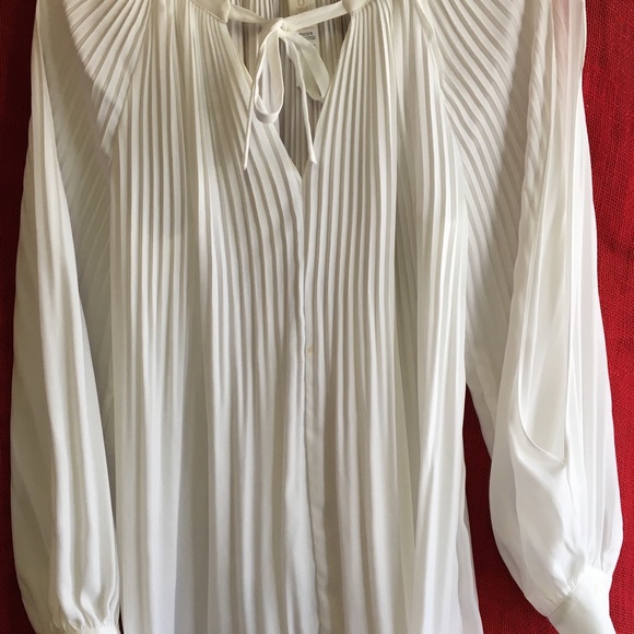 Chico’s Accordian pleat blouse - Picture 1 of 5